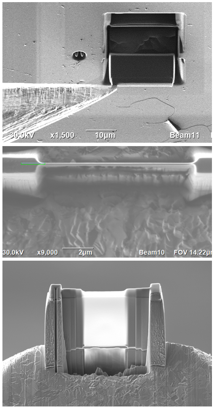 デュアルビーム走査電子顕微鏡(FIB-SEM) 